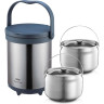 Термос THERMOS TCRA-6000 CS 6.0L из нержавеюще стали с емкостью для еды 563361